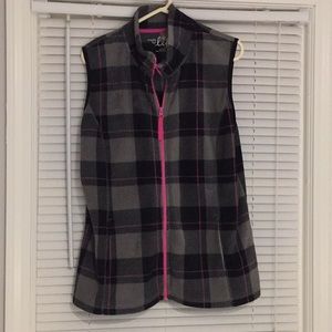 Life sleeveless zip up